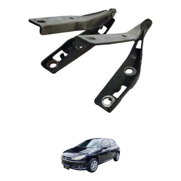 Dobradiça Capô Dianteiro Peugeot 206 2008 2009