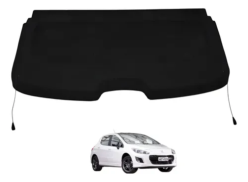 Tampão Bagagito Peugeot 308 2014 2015 Preto