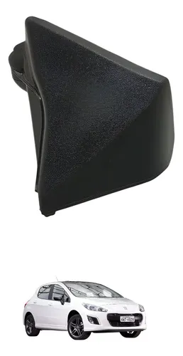 Acabamento Esquerdo Tampa Traseira Peugeot 308 2014 2015 Preto
