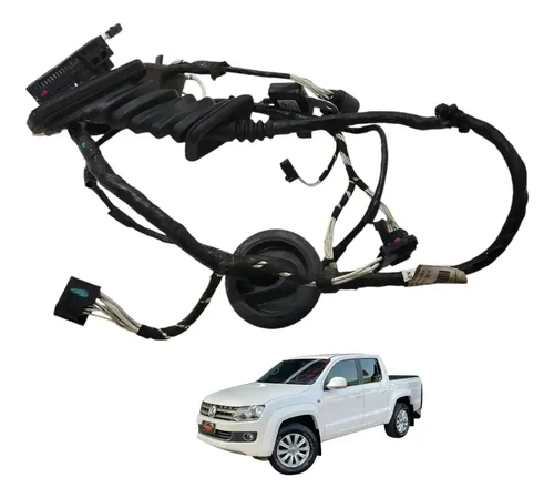 Chicote Porta Dianteira Esquerda Amarok 2011 2012 2013 Vw