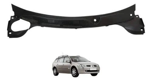 Grade Churrasqueira Megane Grand Tour 2008 2009 Preto Acetinado