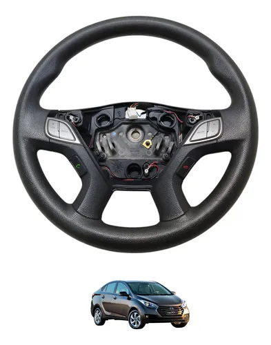 Volante Direção Hyundai Hb20 2017 2018 Preto