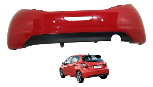 Parachoque Traseiro Peugeot 208 2014 2015