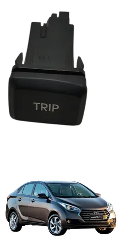 Botão Trip Hyundai Hb20 2017 2018 Preto