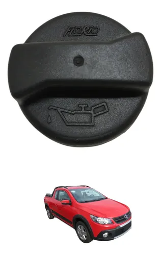Tampa Óleo Motor Saveiro 1.6 2014 Preto