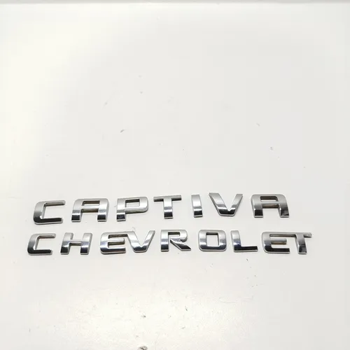 Kit Emblema Traseiro Captiva 2008 A 2010