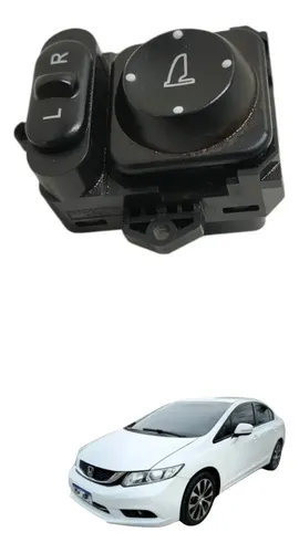 Botão Regulagem Retrovisor Civic 2013 2014