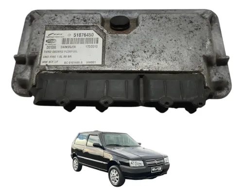 Módulo Injeção Uno 1.0 Flex 2010 2011 2012