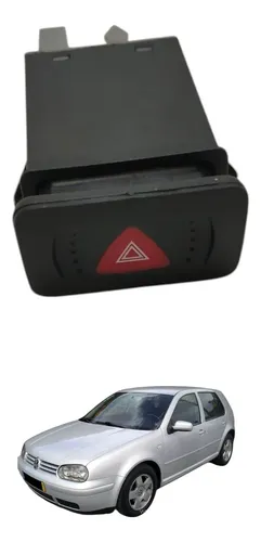 Botão Alerta Golf 1.6 2001 2002 Preto