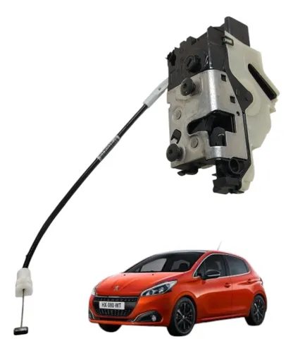 Fechadura Dianteira Direita Peugeot 208 1.5 2014 2015
