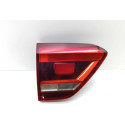 Lanterna Tampa Traseira Esquerda Volkswagen Fox 2018 Esquerdo/motorista Vermelho