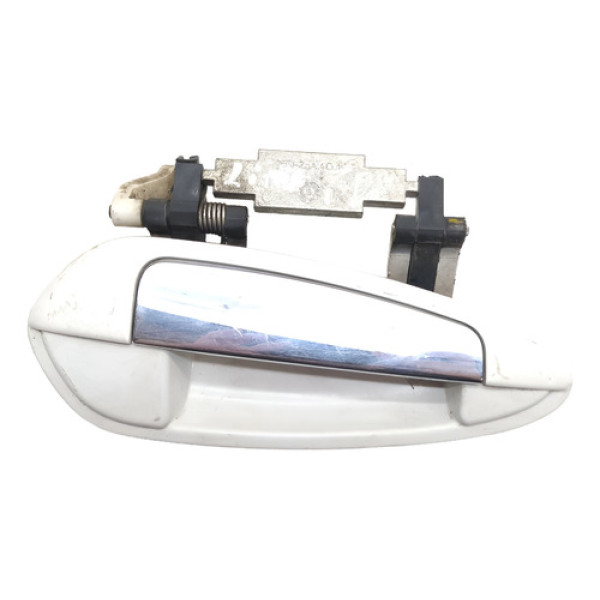 Maçaneta Externa Dianteira Direita Fiat Linea 2009 Branco Dianteira