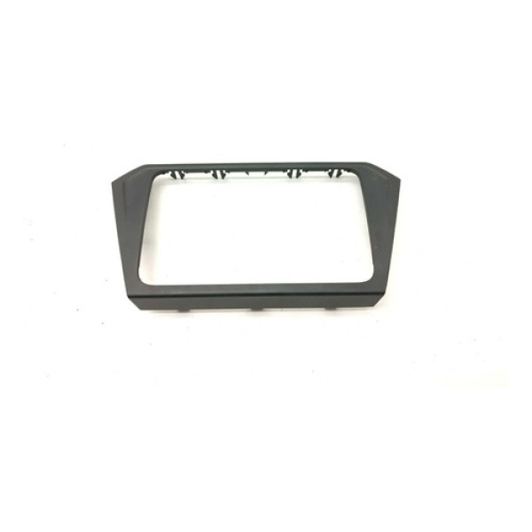 Moldura Central Rádio Volkswagen Gol G7 2017 Preto