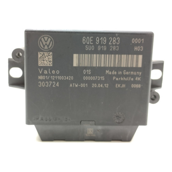 Módulo Sensor Estacionamento Volkswagen Polo 2011 2012 2013 Preto