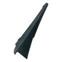 Moldura Grade Churrasqueira Direito Chevrolet Spin 2015 Preto Fosco