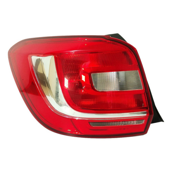 Lanterna Traseira Esquerda Renault Sandero 2014 Esquerdo/motorista Vermelho