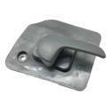 Maçaneta Interna Dianteira Direita Chevrolet Meriva 2009 Preto Dianteira