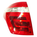 Lanterna Traseira Esquerda Citroen C4 Picasso 2009 A 2013  Esquerdo/motorista Vermelho