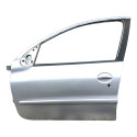 Porta Dianteira Esquerda Peugeot 206 207 2002 A 2013 Prata Dianteira Esquerdo Prateado