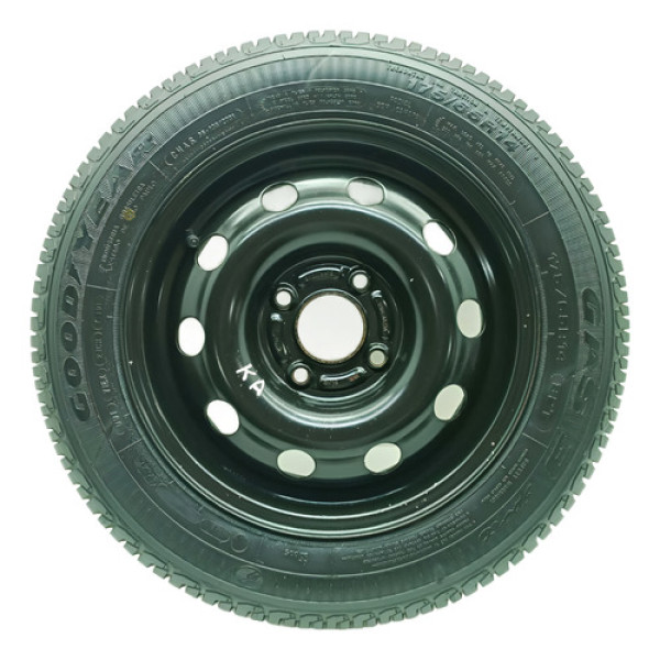 Roda Estepe Ford Ka 2015 175/65 R14 Preto