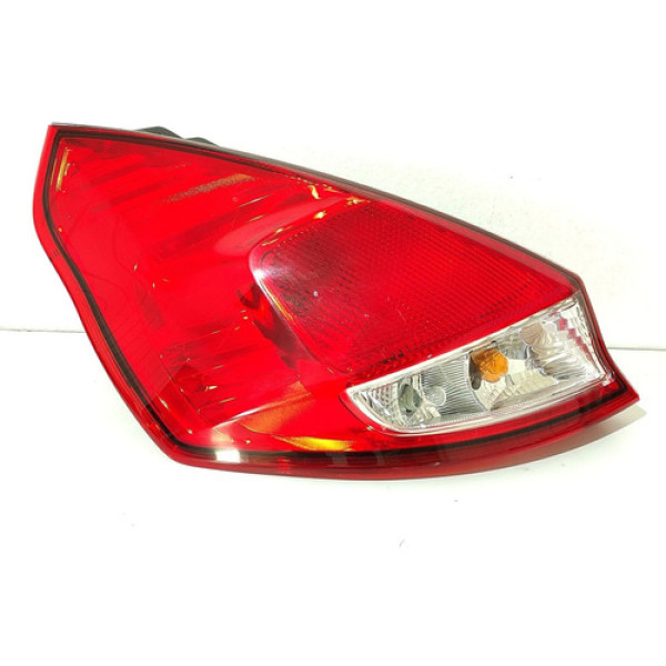 Lanterna Traseira Esquerda Ford New Fiesta Hatch 2012 A 2018 Esquerdo Vermelho