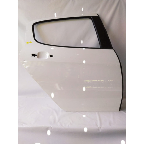 Porta Traseira Direita Peugeot 308 2014 Branco Original Traseira Direito Branco