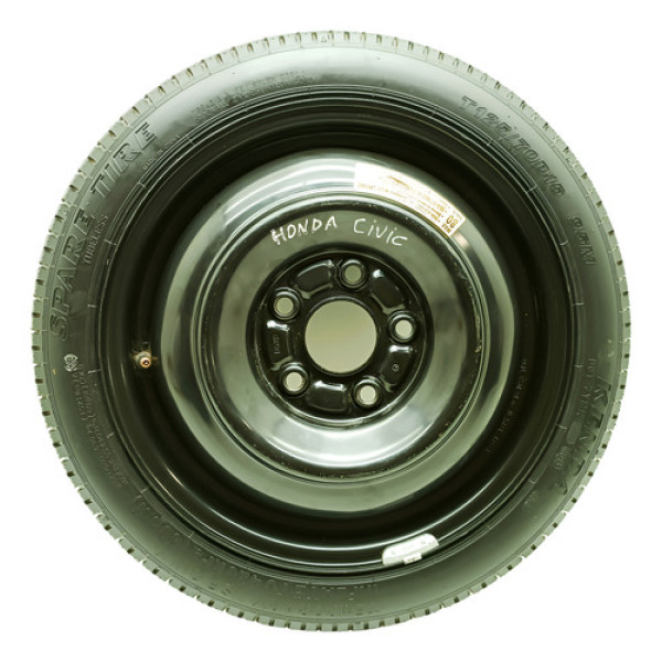 Roda Estepe Honda Civic 2014 125/70 D15 Original Preto