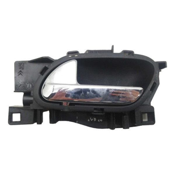 Maçaneta Interna Traseira Esquerda Peugeot 308 2012 Traseira