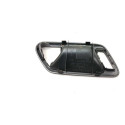 Moldura Maçaneta Interna Dianteira Esquerda Volkswagen Fox 2018 Preto Dianteira