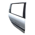 Porta Traseira Direita Peugeot 206 207 Sw Escapade Prata  Traseira Direito Prateado