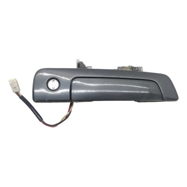 Maçaneta Externa Dianteira Esquerda Pajero Tr4 2006 Preto Dianteira