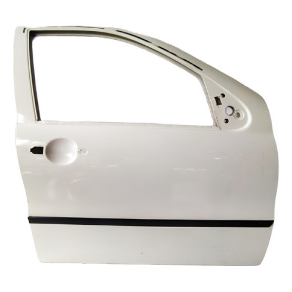 Porta Dianteira Direita Fiat Palio Siena 2008 Branca Dianteira Direita Branco