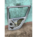 Porta Traseira Direita Peugeot 206 207 Sw Escapade Prata  Traseira Direito Prateado