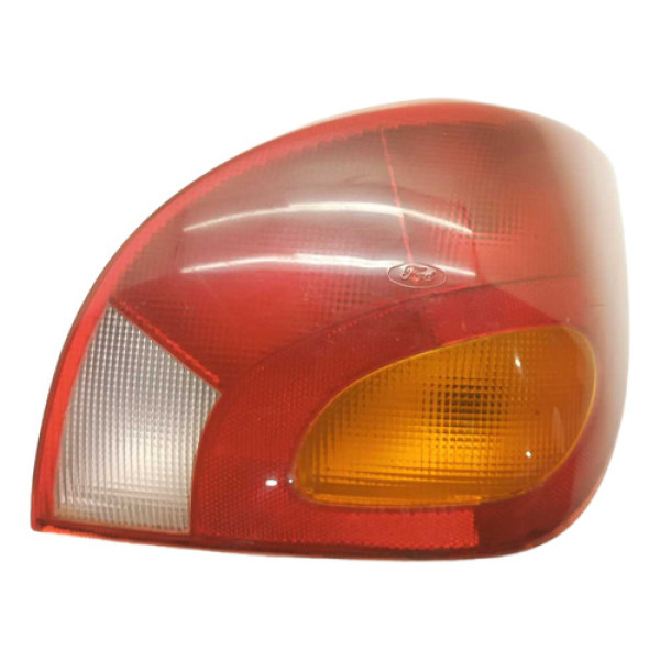 Lanterna Traseira Direita Ford Fiesta 2000 Direito/passageiro Vermelho