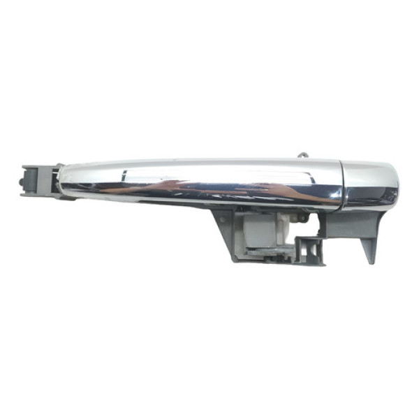 Maçaneta Externa Porta Dianteira Direita Peugeot 408 2012 Prateado Dianteira