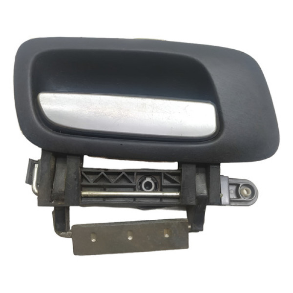 Maçaneta Externa Porta Traseira Direita Gm Zafira 2001 Preto Traseira