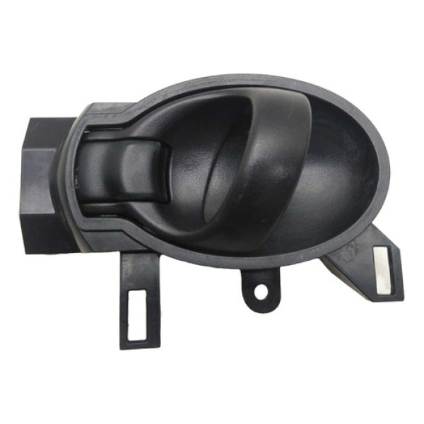 Maçaneta Interna Porta Traseira Esquerda Nissan Versa 2016 Preto Traseira