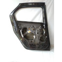 Porta Traseira Esquerda Renault Logan 2014 Preta Original Traseira Esquerdo Preto