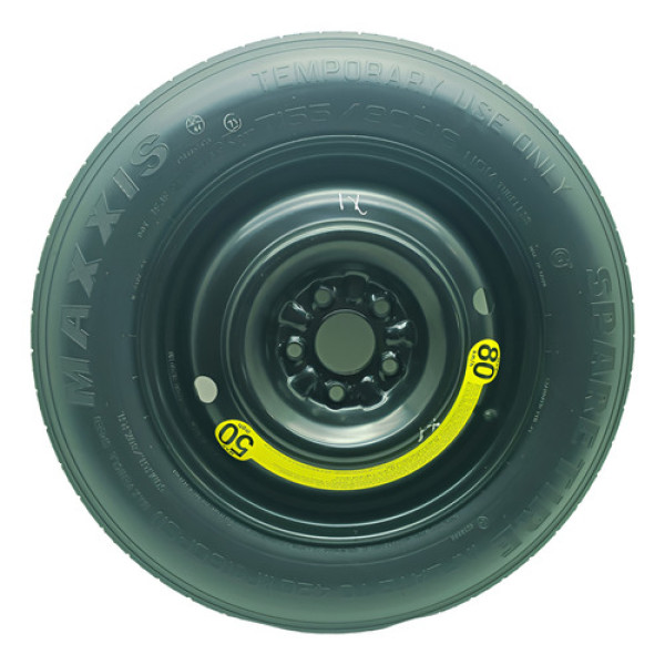 Roda Estepe Hyundai Ix35 2013 155/90 D16 Original Preto