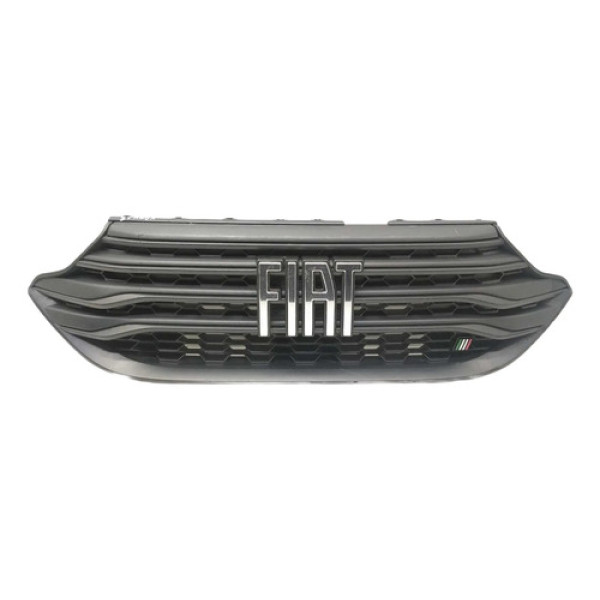 Grade Frontal Fiat Strada 2022 Preto Brilhante
