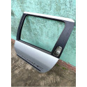 Porta Traseira Esquerda Peugeot 206 207 Sw Escapade Prata  Traseira Esquerdo Prateado