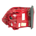 Lanterna Traseira Direita Volkswagen Fox 2015 2016 2017 2018 Direito/passageiro Vermelho
