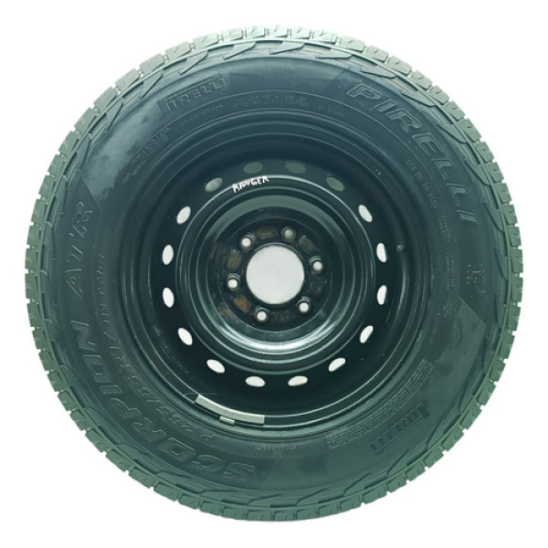 Roda Estepe Ford Ranger 2020 265/65 R17 Preto