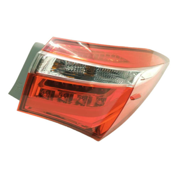 Lanterna Traseira C/led Lado Direito Toyota Corolla 2015  Direito/passageiro Vermelho
