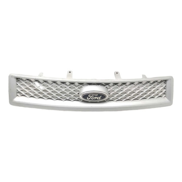 Grade Frontal Ford Fiesta 2009 Cinza Brilhante