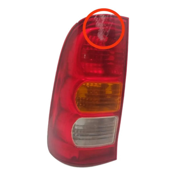 Lanterna Esquerda Toyota Hilux Srv  2010 Esquerdo/motorista Vermelho