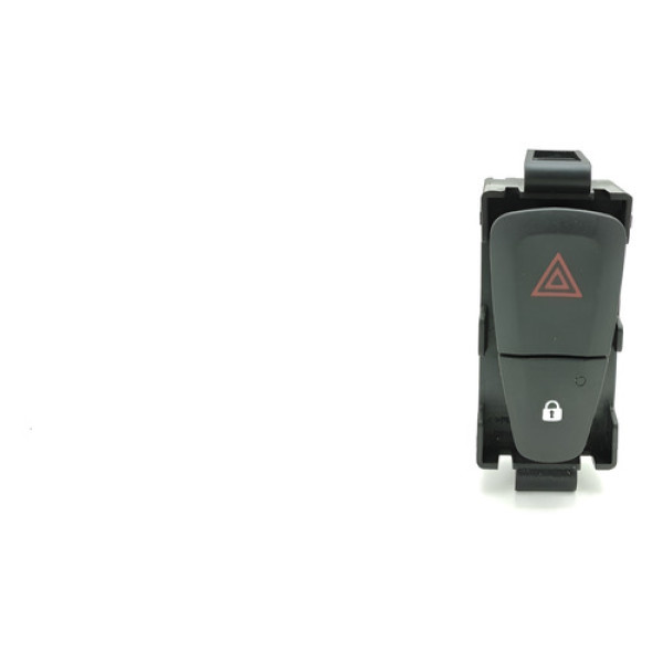 Botão Pisca Alerta Renault Sandero Logan 2014 2015 2016 2017 Preto