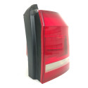 Lanterna Traseira Direita Volkswagen Fox 2015 2016 2017 2018 Direito/passageiro Vermelho