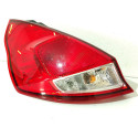 Lanterna Traseira Esquerda Ford New Fiesta Hatch 2012 A 2018 Esquerdo Vermelho
