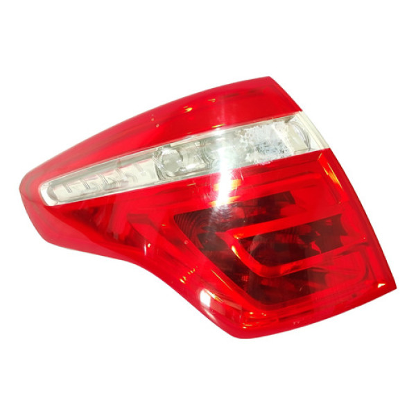 Lanterna Traseira Esquerda Citroen C4 Picasso 2009 A 2013  Esquerdo/motorista Vermelho
